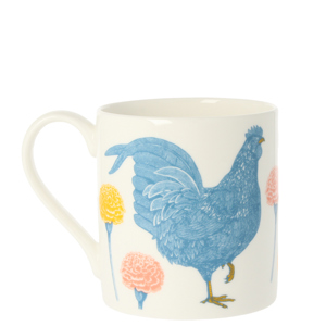 Thornback & Peel Chicken & Carnation Mug 300ml